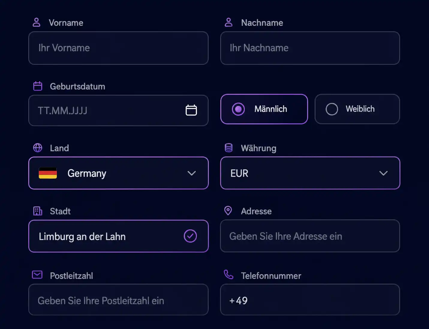 Kontoerstellung Online Anmeldung