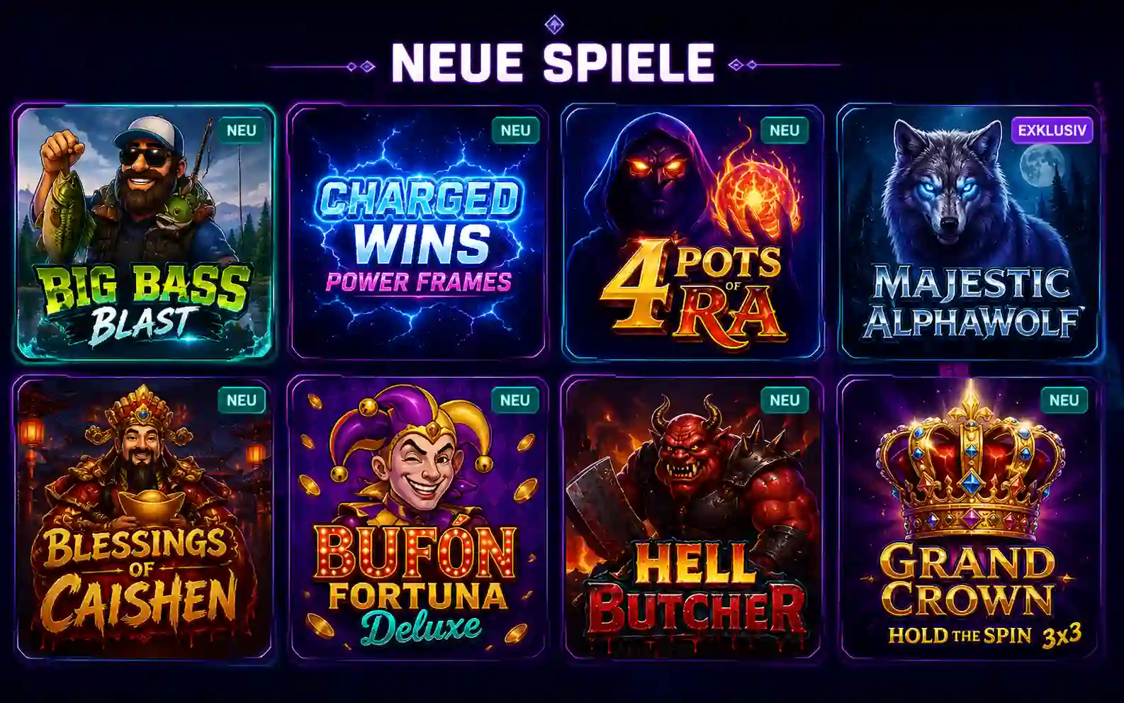 Neue Spielautomaten Sammlung